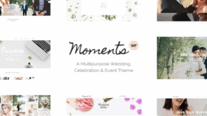 Moments (v2.2) Wedding & Event Theme