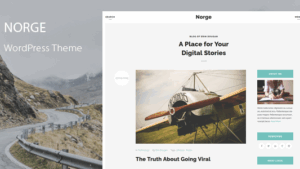 Norge (v2.0) Blog WordPress Theme