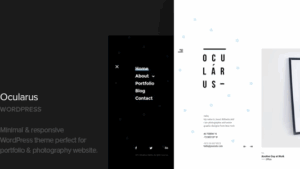 Ocularus (v1.7) Minimal Photography WordPress Theme
