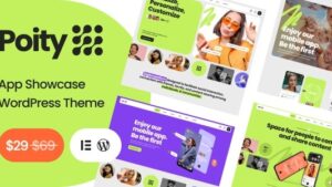 Poity (v1.0.9) Technology & App Showcase WordPress Theme