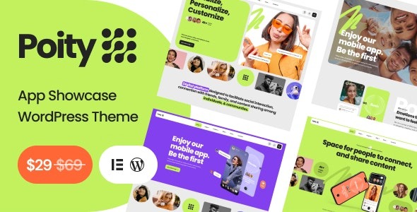 Poity (v1.0.9) Technology & App Showcase WordPress Theme