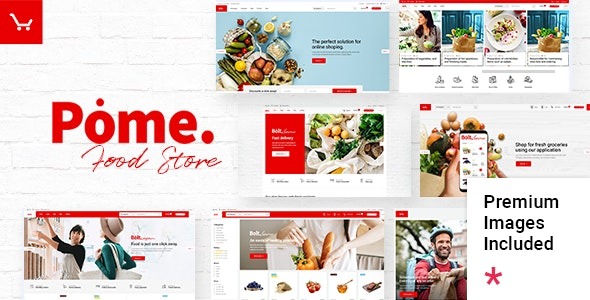Pome (v1.1) Food Store WordPress Theme