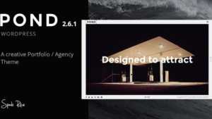Pond (v2.6.1) Creative Portfolio / Agency WordPress Theme