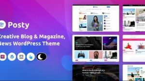 Posty v1.0 News Magazine WordPress Theme