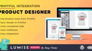 Printful Integration v2.0 Addon for Lumise Product Designer