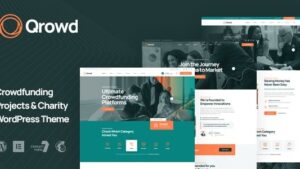 Qrowd v1.2.0 Crowdfunding Projects & Charity WordPress Theme