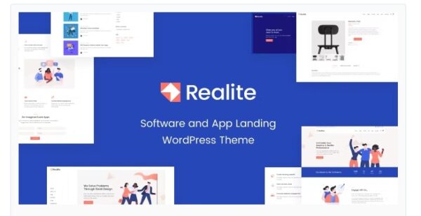 Realite (v1.0.0) A WordPress Theme for Startups