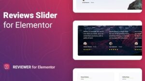 Reviewer (v1.0.9) Reviews Slider for Elementor
