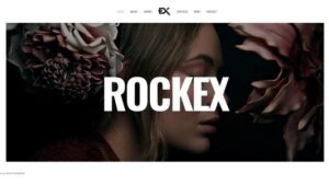 Rockex (v1.0) One Page Portfolio WordPress Theme