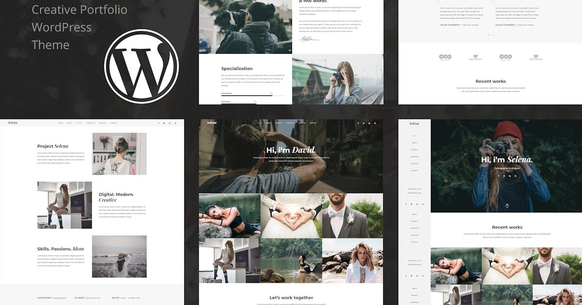 Selena. (v1.0.5) Multipirpose WordPress Theme