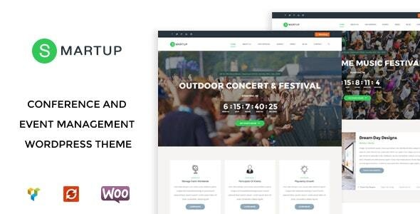 Smart Up (v1.5) Conference & Event Management WordPress Theme