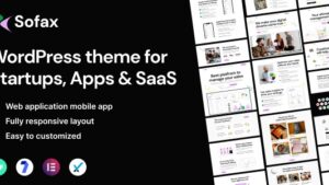 Sofax (v1.0.2) Software & Startup WordPress Theme