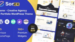 Sorex v1.0.0 Creative Agency & Portfolio WordPress Theme