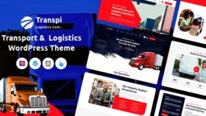 Transpi (v1.0.7) Logistics and Transportation WordPress Theme