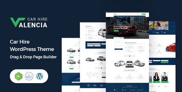 Valencia (v2.5) Car Hire WordPress Theme
