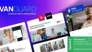 Vanguard v1.0 Consulting & Insurance WordPress Theme
