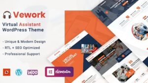 Vework (v1.0.3) Virtual Assistant WordPress Theme