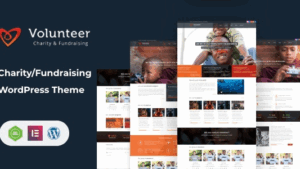 Volunteer (v2.0) Charity/Fundraising WordPress Theme