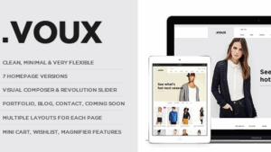 Voux Fashion Shopping Theme (v2.9)