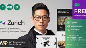Zurich v1.1 Business & Investment Consulting WordPress Theme