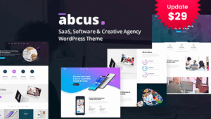 Abcus (v2.3) App & SaaS Startup WordPress Theme