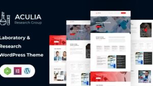 Aculia (v2.0) Laboratory & Research WordPress Theme