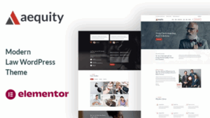 Aequity v2.0.0 Law WordPress Theme