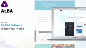 Alba (v1.0) Startup/Software WordPress Theme