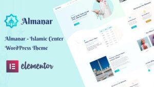 Almanar (v1.0.4) Islamic Center WordPress Theme