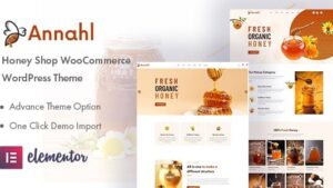 Annahl v1.0.4 Organic & Honey Shop WordPress Theme