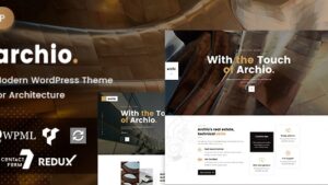 Archio v1.1.4 Architecture Interior Design WordPress