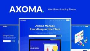 Axoma (v2.6) WordPress SaaS Theme