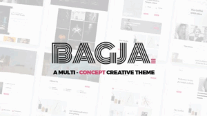 Bagja (v1.2.8) Responsive Multi Concept & One Page Portfolio Theme
