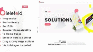 Bielefeld (v2.9) Multipurpose Creative Portfolio WordPress Theme