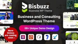Bisbuzz (v1.0.3) Business Consulting WordPress Theme