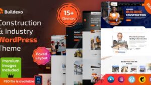 Blxo v1.0.3 Construction WordPress Theme