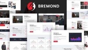 Bremond (v2.2) Multipurpose Business Consulting WordPress Theme