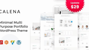 Calena (v2.4) Minimal Portfolio WordPress Theme