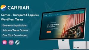 Carriar v1.0.3 Transport & Logistic WordPress Theme