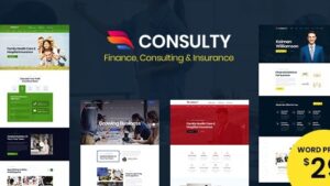 Consulty (v1.0.6) Business Finance WordPress Theme