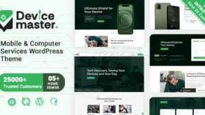 Devicemaster v1.0.1 Mobile & Computer Repair Services WordPress Theme [Activated]