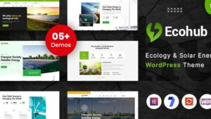 Ecohub v1.0.9 Ecology Solar WordPress Theme