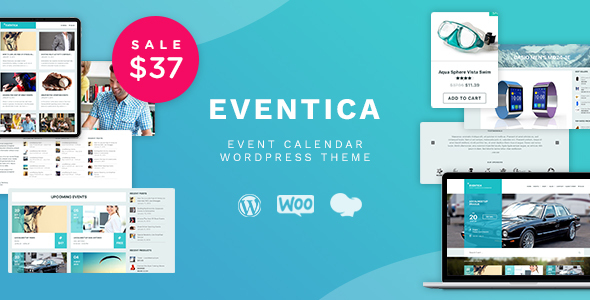 Eventica (v1.20.0) Event Calendar & Ecommerce WordPress Theme