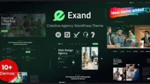 Exand (v1.0.5) Creative Agency WordPress Theme