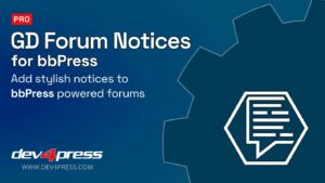 GD Forum Notices Pro for bbPress v1.8