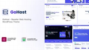 GoHost (v5.2.0) Reseller Web Hosting WordPress Theme