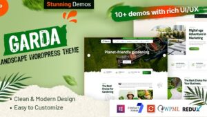 Garda v1.0.5 Gardening WordPress Theme