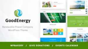 Good Energy (v1.7.4) Ecology & Renewable Energy WordPress Theme