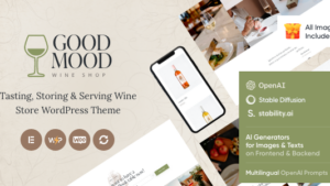 Good Mood (v1.16.0) Wine Shop WordPress Theme