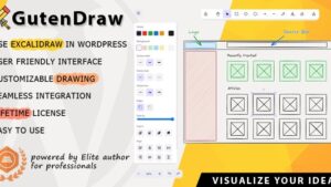 GutenDraw v1.3.1 Visualize Ideas with Excalidraw in WordPress